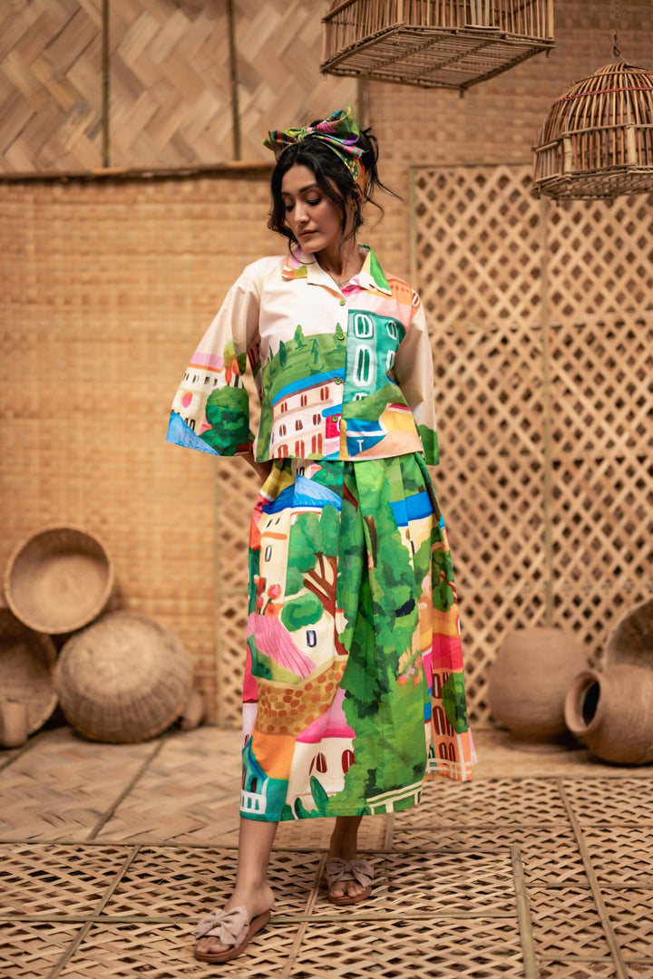 CROP SHIRT (BO-KAAP)
