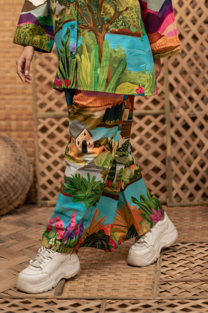 European Relaxed Fit Pants