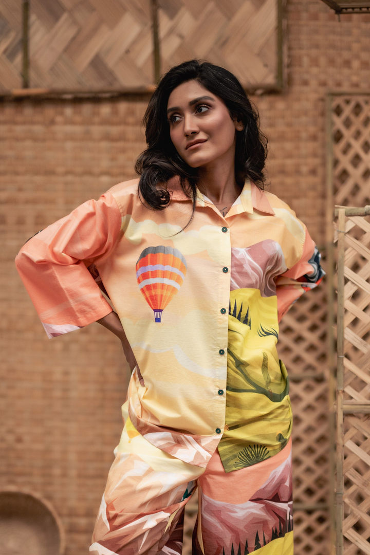 Cappadocia Pleated Shirt