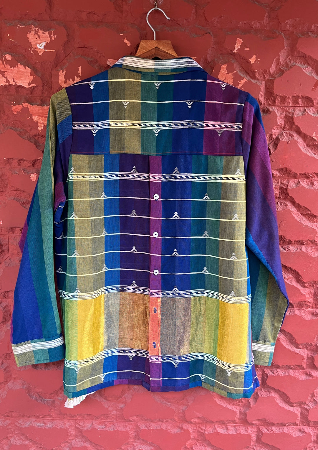 Bhujodi Shirt Blue Multi-Color