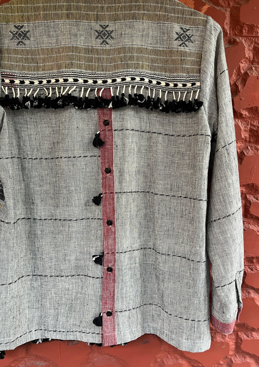 Bhujodi Shirt Grey